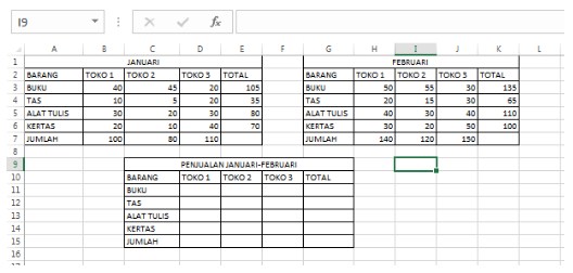 Cara Menjumlahkan di Excel Beda Sheet dan Format Lainnya